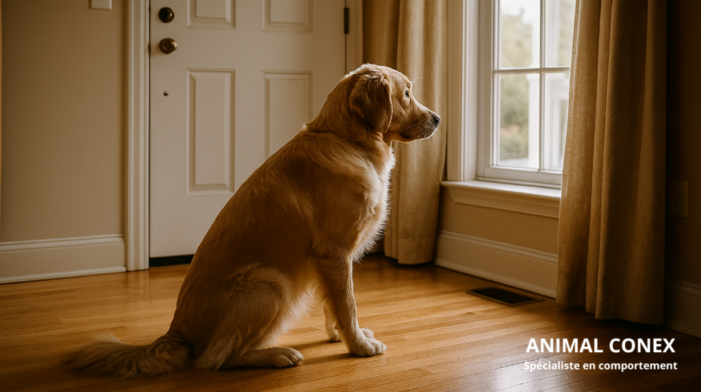 anxiété de séparation animal conex comportementaliste educateur canin avl de marne 94 martha de almeida